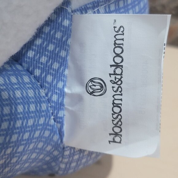 Blossoms & Blooms Seated Easter Bunny Rabbit Chick Butterfly Flower Carrot Plush - Picture 10 of 11